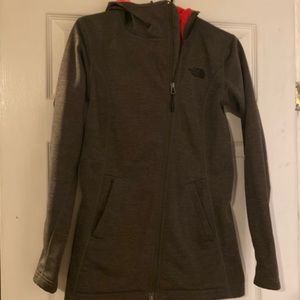 The Northface jacket olive color